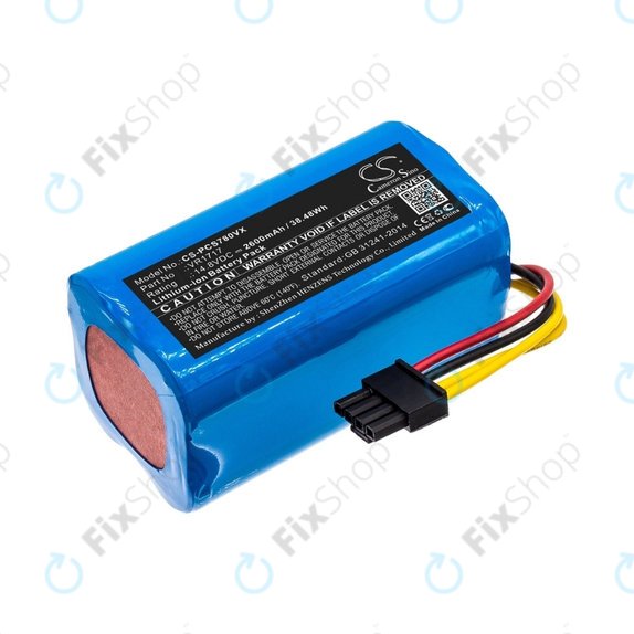 Proscenic Cocoa Smart 780T, 790T, Summer P1s, P2s - Batterie VR1717 Li-Ion 14.8V 2600mAh HQ