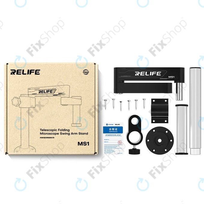 Relife RL-MS1 - Support universel avec bras rotatif pour microscope