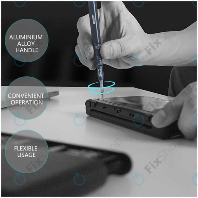 Jakemy JM-8175 - Jeu de tournevis de précision 50 en 1