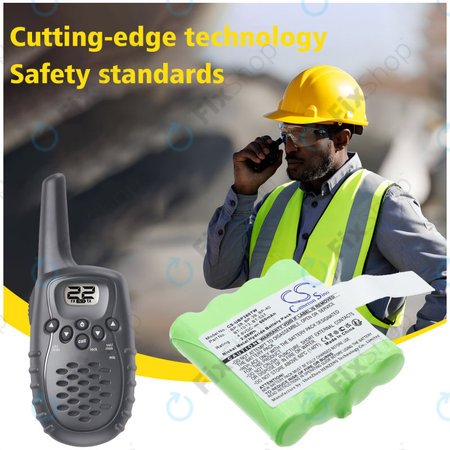 Batterie pour Uniden Gmr1048-2ck, 600mAh, Ni-MH, 4.8V, 21-1926, HQ