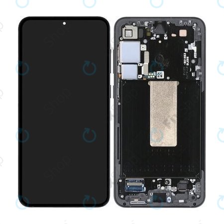 Samsung Galaxy S23 Plus S916B - Écran LCD + Écran Tactile + Cadre (Graphite) - GH82-30478E, GH82-30476E, GH82-30477E Genuine Service Pack
