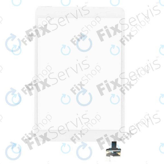 Tactile avec connecteur IC pour iPad Mini, Mini 2, White