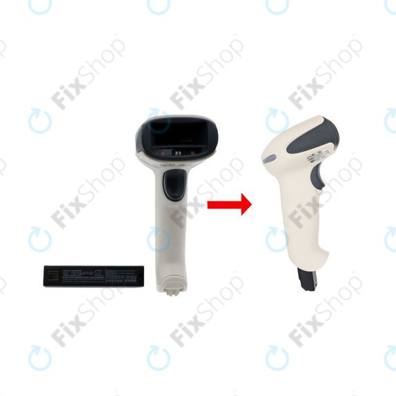 Honeywell 1202g, 1452G, 1472G, 1902GHD/GSR, 1911i, 1981i, 3820/i, 4620, 4820/i, 5620, 6320, 8675i, Xenon 3820/i, 4820/i, 5620, 6320 - Batterie 100000495, S-L-0526-E, 013283 3400mAh HQ