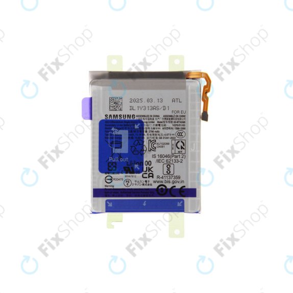 Batterie pour Samsung Z Flip7 FE, Sub, EB-BF742ABE, GH82-37737A, Genuine Service Pack