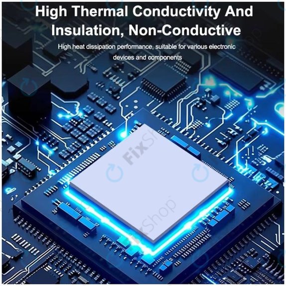 Pad thermique isolant en silicone Relife RL-098