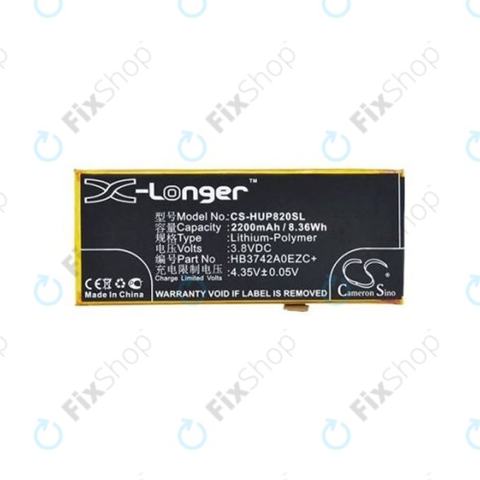 Huawei Y3 (2018) - Batterie HB3742A0EZC, HB3742A0EZC+ 2200mAh HQ