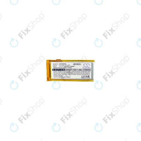 Apple iPod Nano (4e génération) - Batterie 616-0405 240mAh HQ