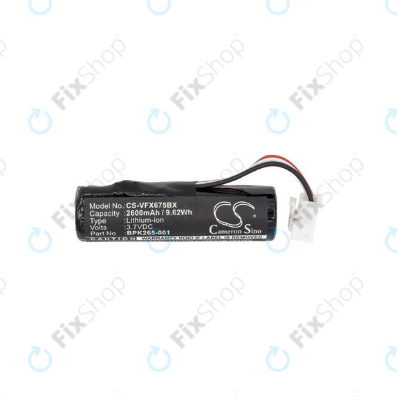 Batterie pour Verifone Vx675, Vx690, C680, 2600mAh, Li-Ion, 3.7V, BPK260-001, HQ