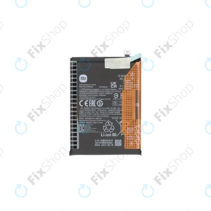 Xiaomi Poco M3 Pro, Redmi 10, Redmi Note 10 5G - Batterie BN5A 5000mAh - 460200006L5Z Genuine Service Pack