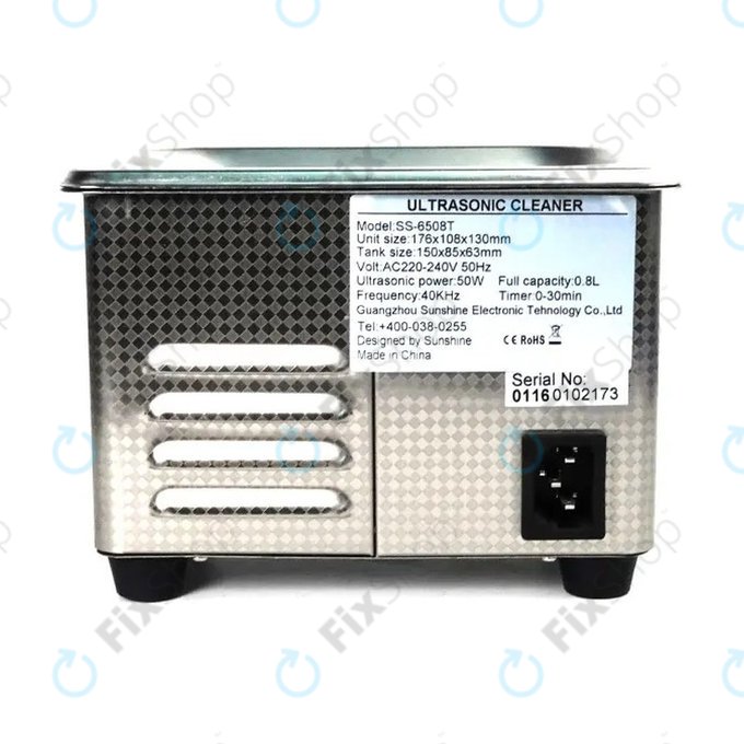 Sunshine SS-6508T - Nettoyeur ultrasonique - 0.8L