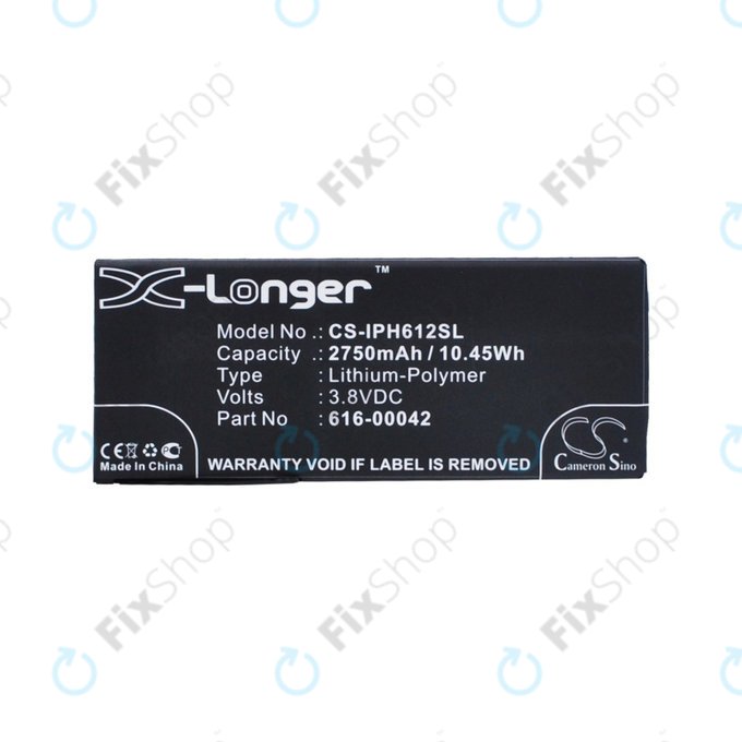 Apple iPhone 6S Plus - Batterie 616-00042 2750mAh HQ