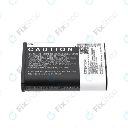 Batterie pour Nikon Coolpix, 1700mAh, Li-Ion, 3.8V, EN-EL23, HQ