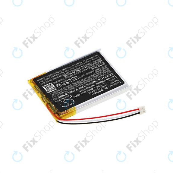 Batterie pour Jabra Evolve 75, 400mAh, Li-Pol, 3.7V, AHB572535PST, HQ