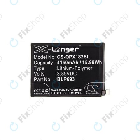 Realme 3 - Batterie BLP693 4150mAh HQ