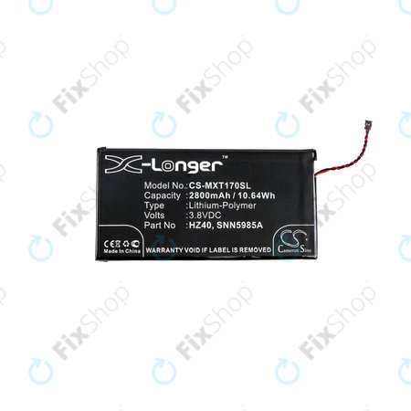 Motorola Moto Z2 Play XT1710-09 - Batterie HZ40 2800mAh HQ
