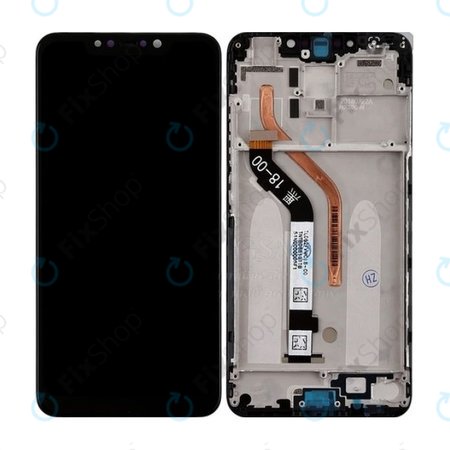Xiaomi Pocophone F1 - Écran LCD + Écran tactile + Cadre - (Bleu acier) TFT