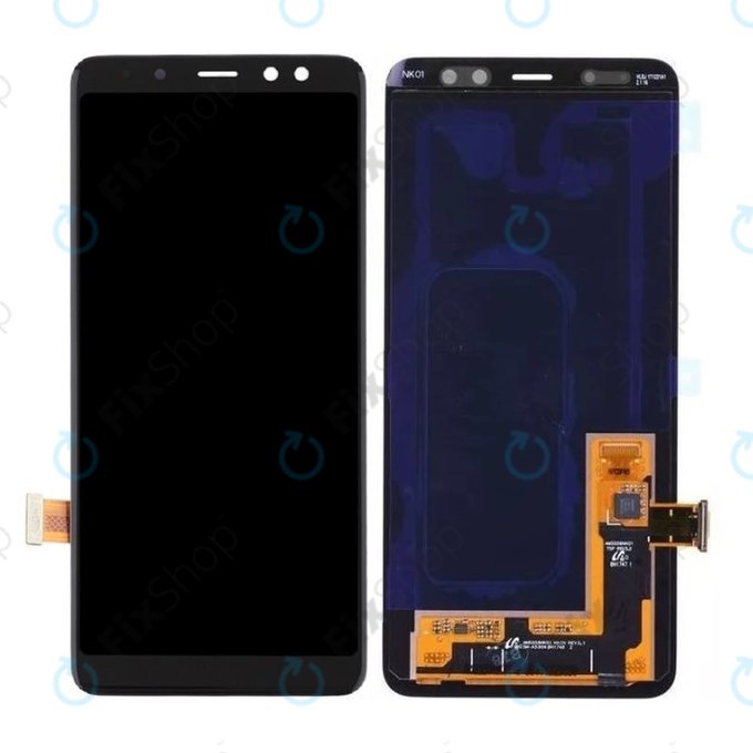 Samsung Galaxy A8 A530F (2018) - Écran LCD + Écran Tactile (Noir) - GH97-21406A, GH97-21529A Genuine Service Pack