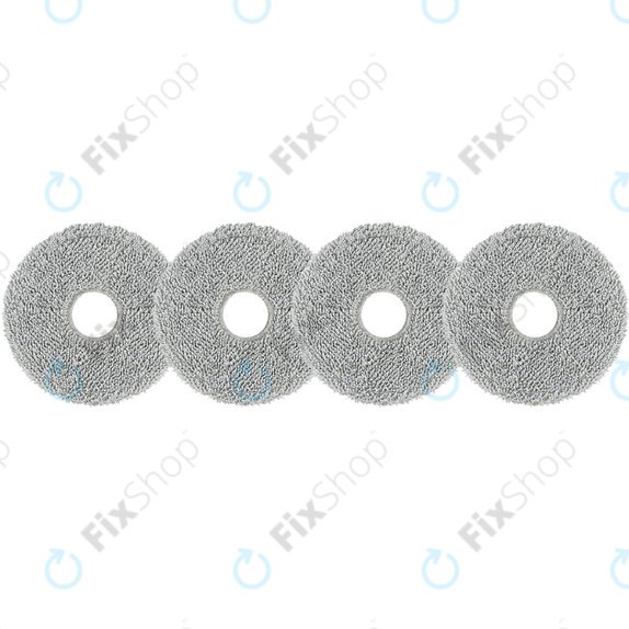 Kit de pièces de rechange pour Xiaomi Dreame L10s Ultra, Xiaomi Dreame L10s Pro (2x Brosse principale, 4x Filtre, 4x Brosse latérale, 8x Chiffon de vadrouille, 4x Sac à poussière)