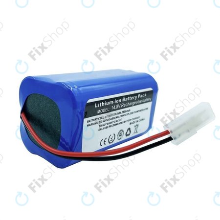 Xiaomi Essential (Mijia G1), Flyco FC-series, myVacBot SN500, Panasonic MC-series, Phicomm X3, Puppy R-series - Batterie Li-026418 Li-Ion 14.8V 2600mAh