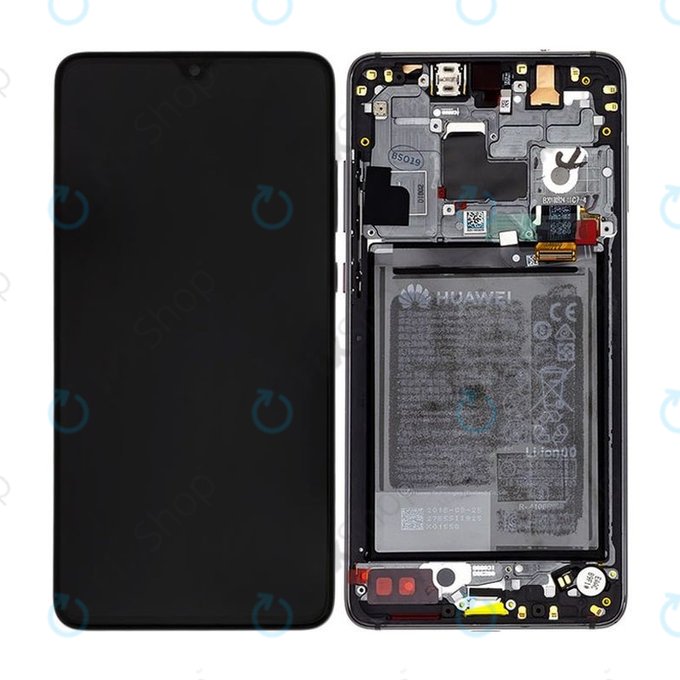 Huawei Mate 20 - Écran LCD + Ecran Tactile + Cadre + Batterie (Noir) - 02352ETG