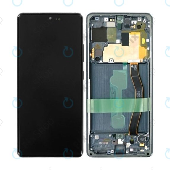 Samsung Galaxy S10 Lite G770F - Écran LCD + Écran tactile + Cadre (Prisme Noir) OLED