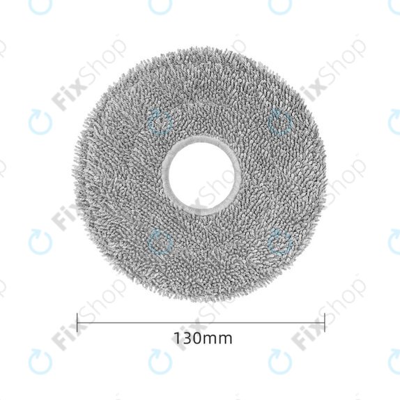 Chiffon de vadrouille, 2 pièces, Lavable pour Roborock Saros 10R