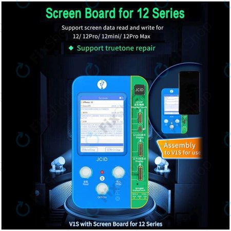 JC V1S, V1SE - Carte LCD pour iPhone 12, 12 mini, 12 Pro, 12 Pro Max (Upgraded Version)