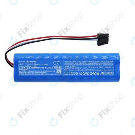 Xiaomi Mi Robot Vacuum Mop Pro (P), 2, Viomi V2 Pro, Proscenic LDS M7 - Batterie STYJ02YM, MH1-4S1P-SC 2600mAh HQ