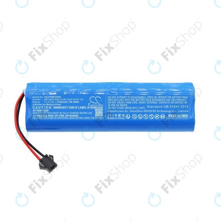 Xiaomi Roidmi EVE Plus, Viomi, Lydsto, Proscenic, Tefal - Batterie NR18650 M26-4S2P, SUN-INTE-181, H18650CH-4S2P Li-Ion 14.4V 6700mAh HQ