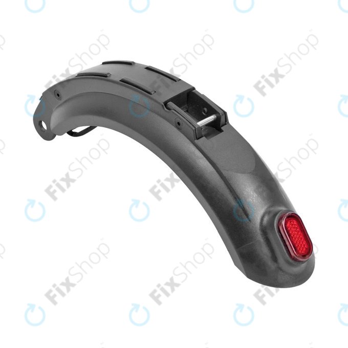 Kugoo S1, S1 Pro, S2, S3 - Garde-boue arrière + Lumière + Câble (Black)