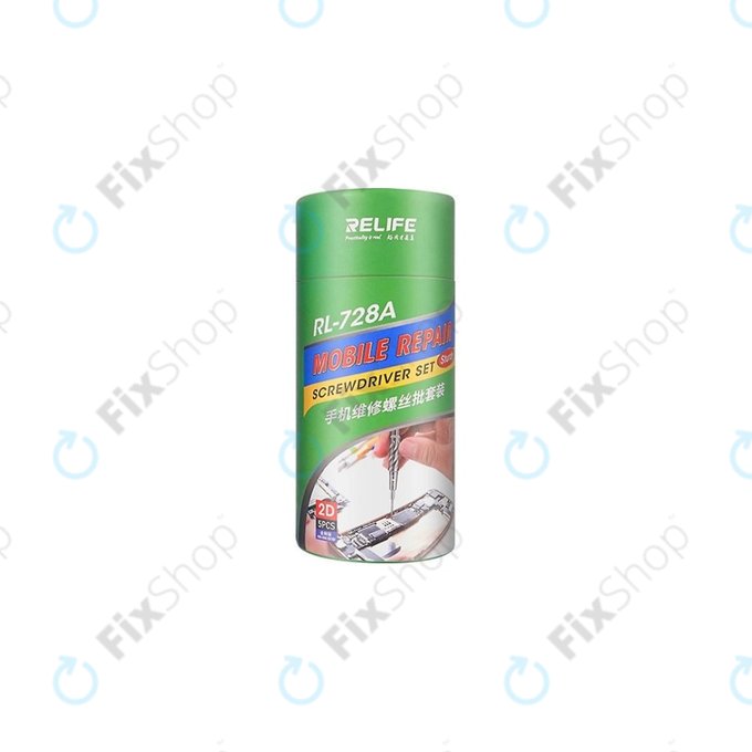 Relife RL-728A 2D - Kit de tournevis pour téléphones