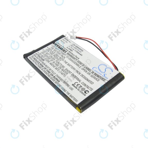 Batterie pour Garmin Nüvi 660, 660 FM, 1150mAh, Li-Pol, 3.7V, 361-00019-02, HQ