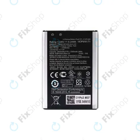 Asus ZenFone 2 Laser ZE500KL - Batterie C11P1428 2400mAh