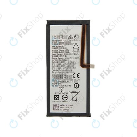 Nokia 8 Sirocco - Batterie HE333 3000mAh