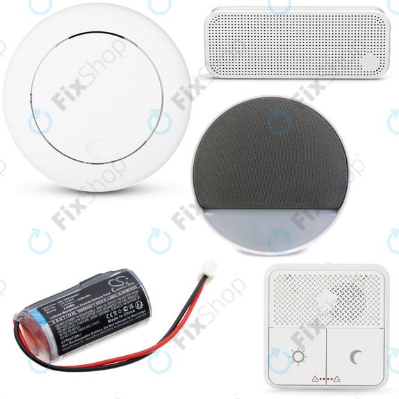 Batterie pour Verisure, 1350mAh, Li-MnO2, 3V, CR-2/3AZ, HQ