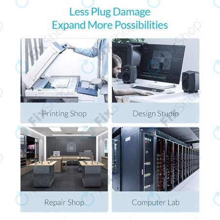 Sipolar A-812 - HUB USB 2.0 avec 30 ports