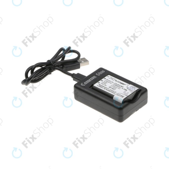 2 batteries avec chargeur pourSony Cyber-shot DSC-RX100, Cyber-shot DSC-WX300B, 1150mAh, Li-Ion, 7.4V, NP-BX1, HQ