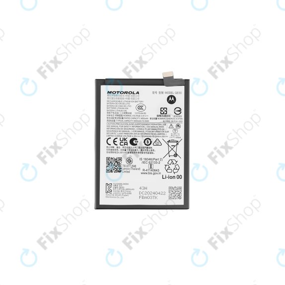 Motorola Moto G85 5G - Batterie QE50 5000mAh - SB18E14178 Genuine Service Pack