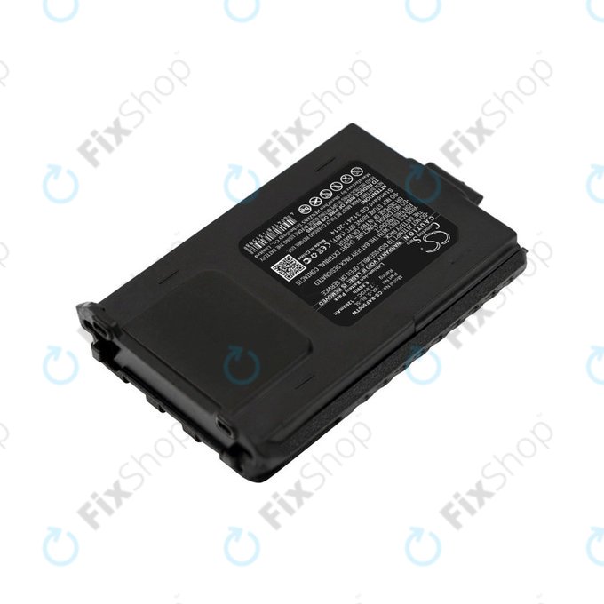 Batterie pour Baofeng UV-5R, Baofeng BF-F8, 1200mAh, Li-Ion, 7.4V, BL-5, HQ