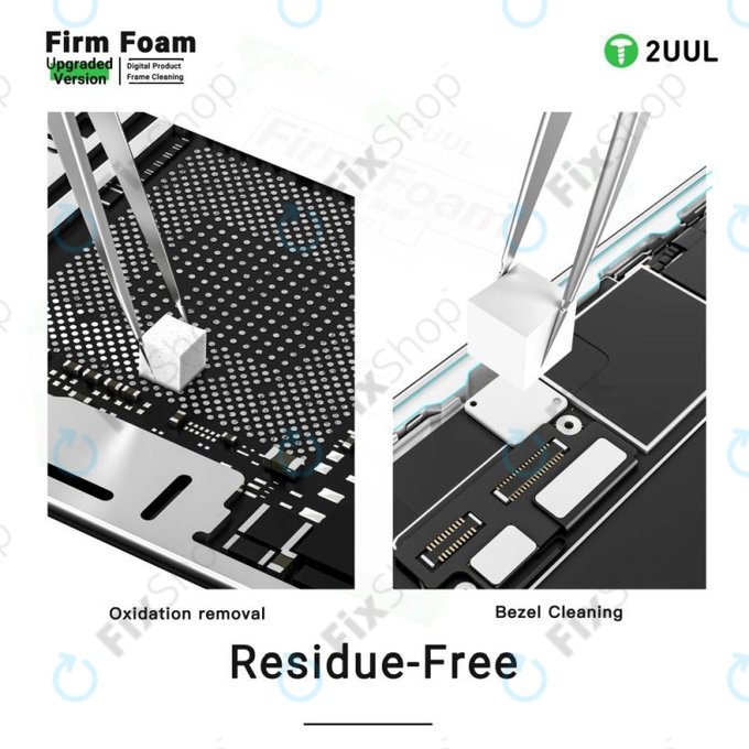 2UUL SC07 - Tampons de nettoyage haute densité pour caméra, puces et PCB (500pcs)