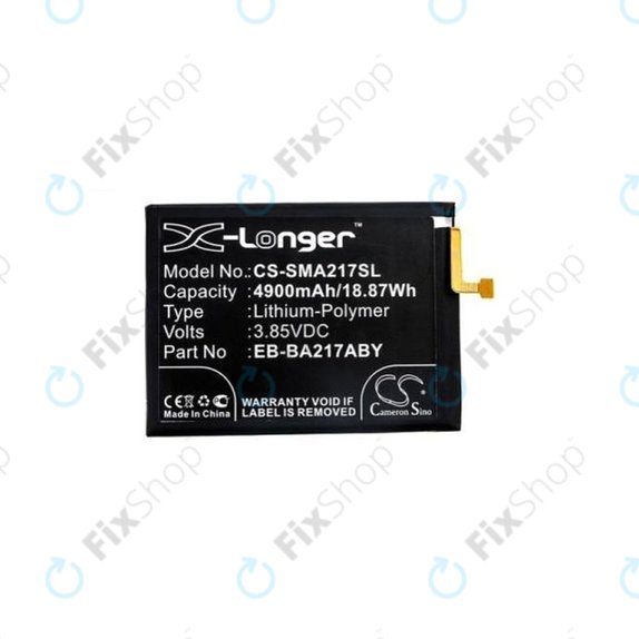 Samsung Galaxy A04s, A12, A13, A13 5G, A21s, M12 - Batterie 5000mAh EB-BA217ABY 4900mAh HQ