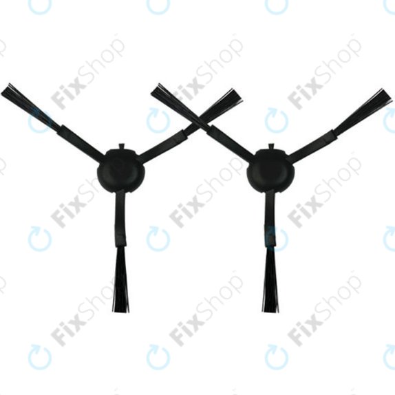 Kit de pièces de rechange pour Xiaomi Dreame L20 Ultra, X20 Pro, X20 Pro Plus (1x Brosse principale, 2x Filtre, 2x Brosse latérale – noire)