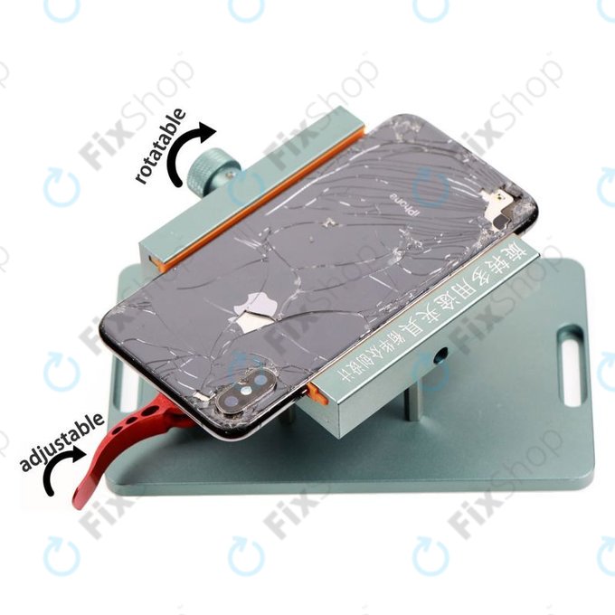 Gabarit rotatif polyvalent pour la réparation de la coque arrière du téléphone