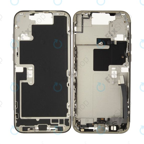 Cadre central avec batterie pour iPhone 16 Pro Max | White Titanium | ZD076-00694 | Genuine Apple
