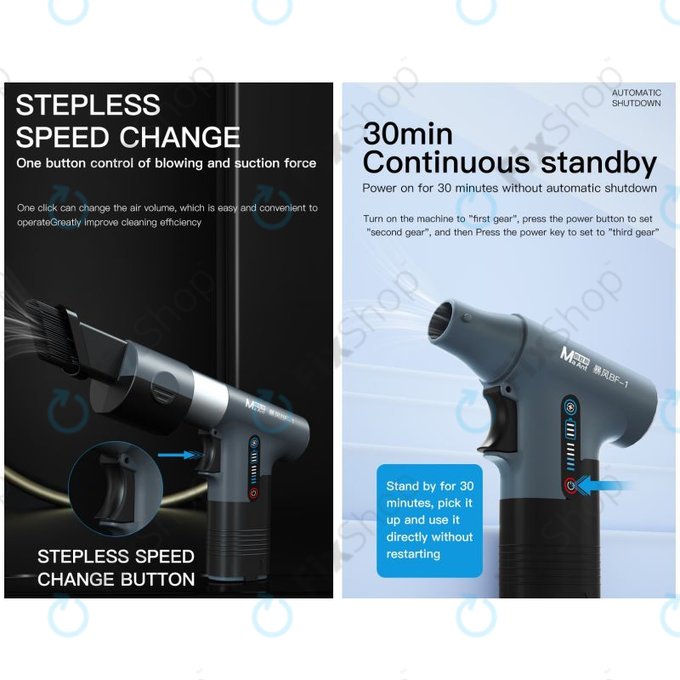 MaAnt BF-1 - Ventilateur à turbine multifonctionnel d'aspiration et de soufflage