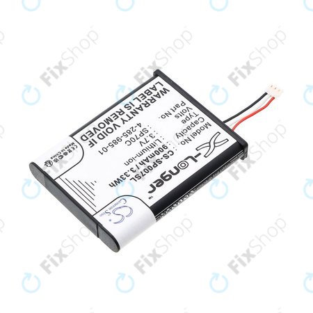 Batterie pour Sony PSP E1000, E1002, E1004, E1008, 900mAh, Li-Ion, 3.7V, SP70C, HQ
