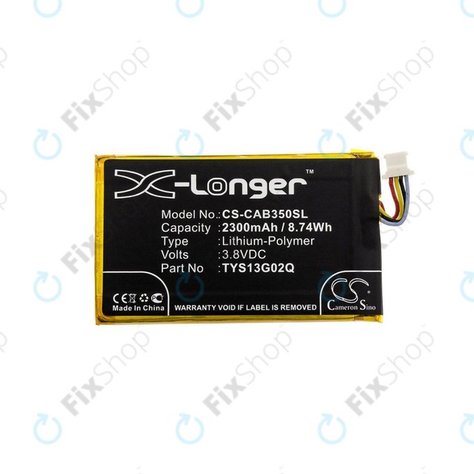 Caterpillar CAT B35 - Batterie TYS13G02Q 2300mAh HQ