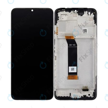 Xiaomi Poco M4 5G 22041219PG - Écran LCD + Écran Tactile + Cadre (Power Noir) - 560005L19P00 Genuine Service Pack