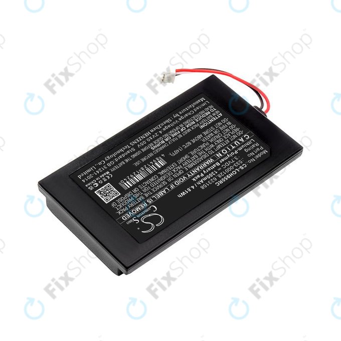 Batterie pour Logitech Harmony 9, 1300mAh, Li-Pol, 3.7V, 533-000128, HQ
