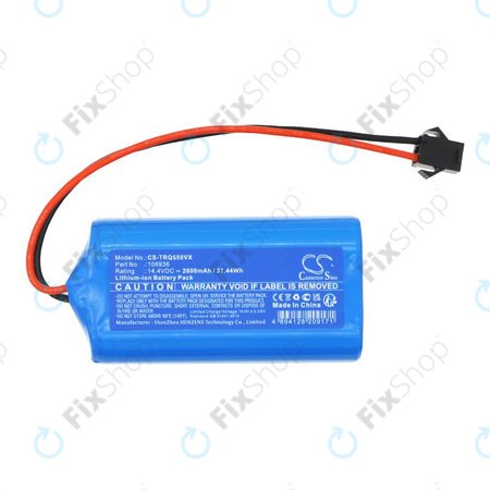 Batterie pour Tesla Robostar IQ550, 2600mAh, Li-Ion, 14.4V, 106936, HQ